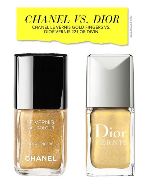 nagellack dior oder chanel|Chanel vs Dior cleanser.